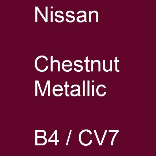 Nissan, Chestnut Metallic, B4 / CV7.